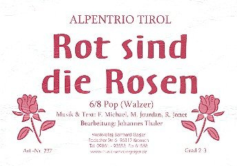 Rot sind die Rosen: für Blasorchester