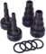 JBL Schlauchanschluss Set, 4 Stück + Dichtungen für Pro Cristal UV-C Klärer