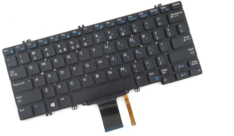 Dell Keyboard, English-International, 82, 0NPN8, 0346TJ (English-International, 82 Keys, Backlit, M16ISU-B)
