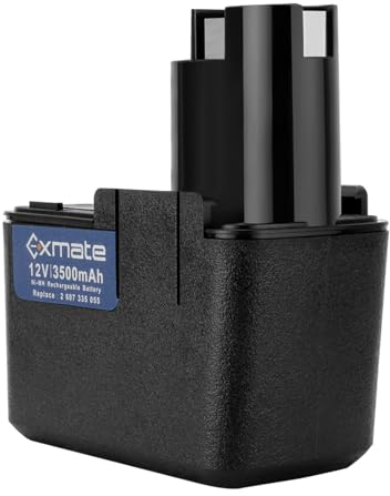 Exmate 12V 3.5Ah Akku für Bosch 3300K 2607335055 2607335071 2607335107 2607335145 2607335172 2607335250 2607335376 2610910405 2607335090 BAT011 BH1214H