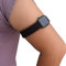 B-Great atmungsaktives Klettverschluss-Armband für Apple Watch Serie 9, 8, 7, 6, SE, 5, 4, 3, 2, 1, Schwarz, Größe XL