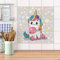Fliesenfolie für Küche und Bad I Fliesen Sticker Aufkleber wiederablösbar I Fliesen verschönern - Fliesendeko für Bad- und Küchenfliesen I Design: Rainbow das Einhorn