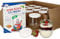 MamboCat 12er Set Weckgläser mit Frischhaltedeckel 220 ml I Original Weck Tulpenglas Joghurtglas, Dessertglas I Einweckgläser mit Deckel für Kuchen Gelees inkl. Diamant-Zucker Gelierzauber Rezeptheft