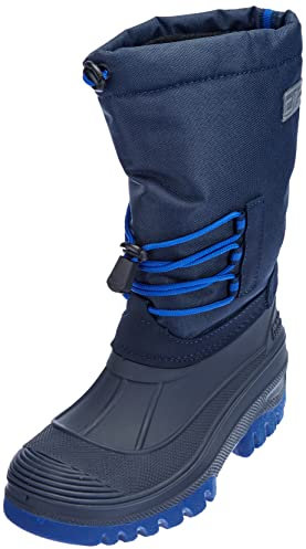CMP KIDS AHTO WP SNOW BOOTS, Stivali da Neve Unisex - Bambini e ragazzi, B.Blue-Royal, 25 EU