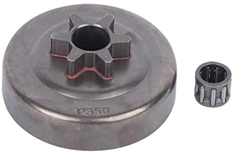 Heayzoki 3 / 8in 6T Kupplungstrommelnadelsatz, Ersatzteile passend für Partner 350 351 352 370 370 371 390 420 Kettensäge, einfache Installation, Kettensägenkupplungstrommelnadellager