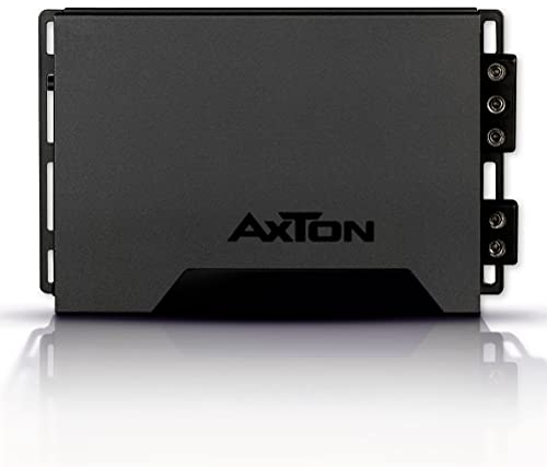 AXTON AT101 – Leistungsstarker 1-Kanal 24 V Verstärker für LKWs, Class-D Digital Mono Endstufe, Bass Amp für Trucks und Reisemobile mit 24 Volt Bordnetz, 1 x 230 W / 400 W