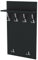 AKKE Garderobenpaneel Wandgarderobe Mit Ablage Wandpaneel Garderobe PVC Maxi Wenge 120cm x 60 cm