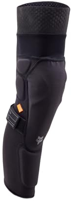 Fox Launch-Protector de Rodilla y espinillera, Color Negro Chaqueta, Unisex, XL
