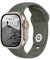 ELETTRONEO SB Armband für Apple Watch Band Ultra 2 49mm, Series 10 46mm, 9 8 7 45mm 41mm, SE 6 5 4 44mm 40mm, 3 2 1 42mm 38mm Damen Herren Sport Silikon Strap, Armeegrün