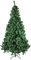 Albero di Natale Effetto Realistico Rami Fissi Apertura ad Ombrello Ignifugo Montaggio Facile (60 cm, Verde Standard)