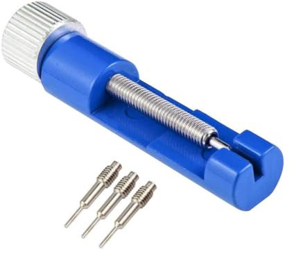 Watch Link Removal Tool/Repair Kit for Watch Back and Battery Replacement, Watch Bracelet strap Adjustment, pin Removal Tool and Resizing, Strap Replacement, Cleaning Kit watchmaker