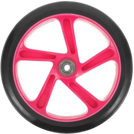 PACKOVE Roller Ersatzräder Scooter Ersatzräder Skateboard Roller Räder Mit Lagern Robustes Rad Für 180 Mm (Durchmesser 180 Mm, Dicke 30 Mm)