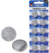 Pile CR2032 - Lot de 10 Piles CR2032 de Haute Qualité - Longue Durée - Pile 2032 pour Une Utilisation Polyvalente dans Vos appareils électroniques - Piles Bouton CR 2032 3V Lithium Logilink