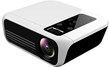 YADECL Projecteur Full 1080p 4K 5000 Lumens Cinema Proyector Beamer Compatible USB AV avec Cadeau (Taille : Version Android)