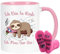 Joymaking Kaffee Tassen Ruhestand Geschenk für Frauen - Ich Bin in Rente Ich Muss Gar Nix - Renteneintritt Mit Socke für Kollegin, Chefin, Freunden - 320ml Rosa