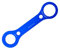 HOUSON Fahrrad BB Schraubenschlüssel, Fahrrad Innenlager Schraubenschlüsse Tretlager Reparatur Werkzeug Centerlock Werkzeug für BBR9100/XTR/DA/S*AM/DUB(B)