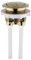 Housler® Botón universal de latón cepillado para inodoro de doble descarga para agujero de cisterna de 38 mm