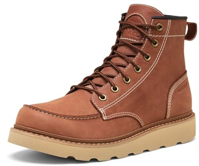 Sorel Herren Slabtown 62' Moc WP Schuhe, Rustic Brown-Ceramic, 44