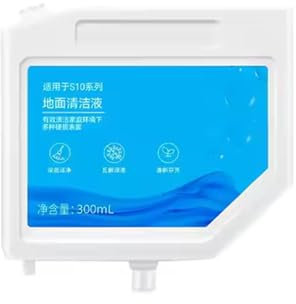 Lot de 5 liquides de nettoyage spéciaux for sol, compatibles avec Xiaomi Dreame L10s Ultra S10 S10 PRO S10 Plus, accessoires for aspirateur, liquide de nettoyage 300 ml