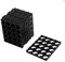 Qutsvosh 10PC 18650 Battery 4x5 Cell Spacer Radiating Shell Plastic Holder Bracket 18.4mm