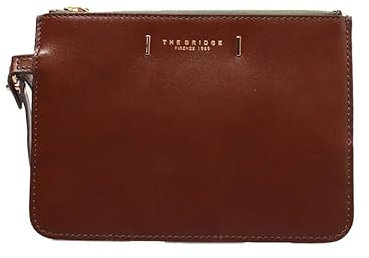 The Bridge Clutch Chiara 497803Vz Clutch Damen Leder, braun, Einheitsgröße
