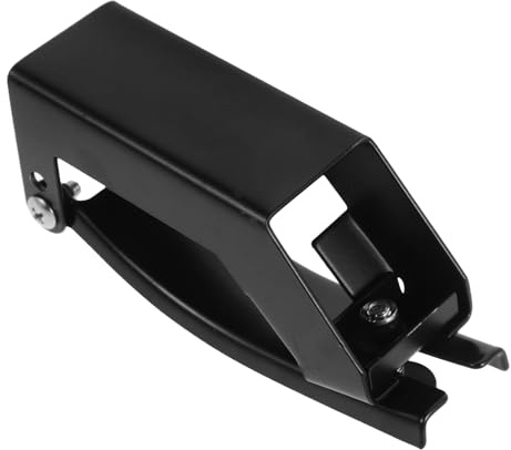 Anneome 4 Stück Dachgepäckträgerklemmen aus Eisen Universelle Querträgerclips für Autos mit Stabiler Halterung Schwarz