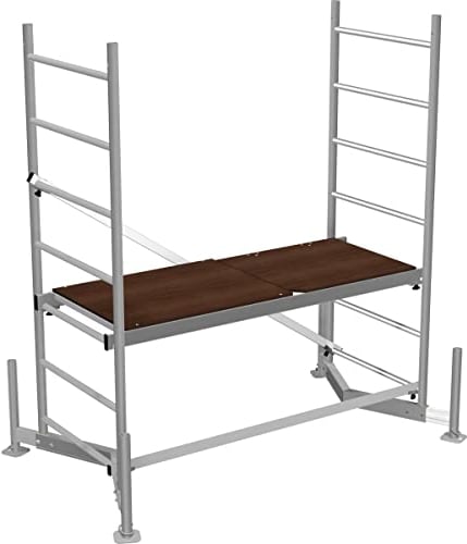 Krause 710116 Monto Alu-Arbeitsgerüst Grundgerüst, ClimTec