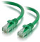C2G 83201 1M GREEN Cat5e Ethernet RJ45 High Speed Network Cable, LAN Lead Cat5e Unshielded PVC UTP Patch Cable