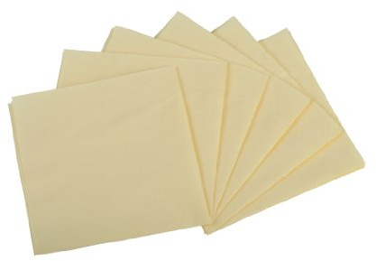 Funny Zelltuchservietten | 33 x 33 cm, 1/4 Falz, 3-lagig, creme|4er Pack (4 x 250 Stück)