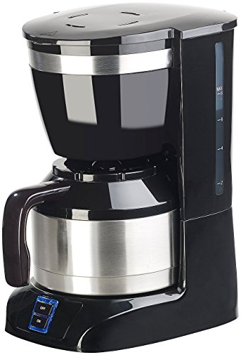 Rosenstein & Söhne Kaffeefiltermaschinen: Filterkaffee-Maschine mit Isolierkanne, 1 Liter, 8 Tassen, 800 Watt (Kaffeemaschine mit Isolierkanne, Kaffeemaschine 8 Tassen, Kaffeebereiter)