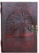 Jaald A5 Notizblock Notizen Notizbuch Seiten Handgemacht Album Tagebuch Leder mit Lederbezug Geschenke Antik Keltische Baum des Lebens Schliesse