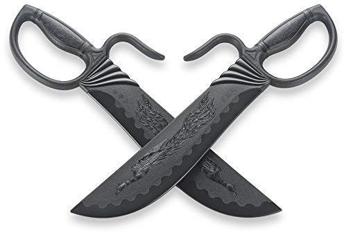 Schwarz Polypropylen Plastik Pheonix Wing Chun Training Messer