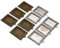 PiniceCore 10pcs Antique Bilderrahmen Hängend Dekorative Kleine Gemälde-Rahmen-anhänger Mini Home Decor