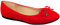 Womens Flat Pumps Ladies Girls Dolly Dollie Ballet Ballerina Work Smart Office Formal Comfort Bow Round Toe Slip On Flats Shoes Red