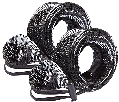 Bassdash Angelrutensocken Angelrutenhülle Schutzhülle für Angelrute Spincasting Ruten Spinnruten Rutentasche Schutzruten für Angelruten bis 7-1 / 2ft