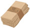 Ruvanti Lot de 12 Serviettes de Table en Tissu Doux, Confortable, réutilisable et Durable en Polycoton Chambray pour dîners, fêtes, Mariages - 45,7 x 45,7 cm - Miel