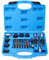 BOOMSTART Kit de 18 outils de retrait de poulie d'alternateur automobile, ensemble d'outils de poulie de courroie de générateur, kit d'outils de service de garage