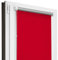 Estika Verdunklungsrollo Thermorollo ohne Bohren - 80 cm x 120 cm - Rot - 13 Stoff Farben, Rollos für Fenster ohne Bohren, Klemmfix rollos für Fenster innen (80 cm Stoffbreite)
