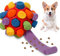 Sazhdmo Schnüffelball für Hunde Interaktives Hundespielzeug,Hundespielzeug tragbarer Haustier Snuffle Ball Toy für Kleine Mittelgroße Hunde Haustier