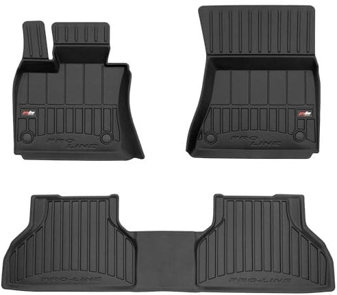 SMK Gummimatten auto fußmatten Satz passend für BMW X5 E70 2006-2013 Erleben Sie einen neuen Standard des Reisens mit rutschfesten auto fussmatten - Mehrjahres- auto teppiche für alle Straßenverhältni