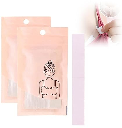 36 Stück Aufkleber für Rock- und Hemdkragen,Fashion Beauty Tape,Fashion Tape Doppelseitig,Klebestreifen Kleidung,Doppelseitiges Klebeband Haut,BH Tape,Doppelseitig Body Tape,for Body& Fashion