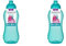 Sistema Twister Bottle 330Ml. Aqua, Colori assortiti, 1 pezzo (Confezione da 2)
