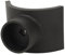 Aramox Adaptateur de Cric de Bouteille Hydraulique Haute Résistance, Selle d'essieu de Levage de 3 Pouces en Noir