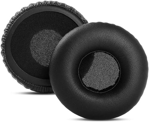 DowiTech Almohadillas de Repuesto Profesionales Compatible con AKG K420 K430 K450 K451 Q460 Y45 Auriculares Almohadillas con Cuero amigable con la Piel y Espuma viscoelástica