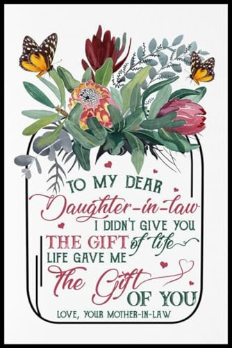 To My Daughter-in-law notebook: 6x9 inch lined writing journal for daily use