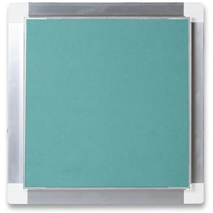 Trampilla de pladur para inspección de falso techo DOR IKA PLACA 15 mm - 1 PZ - 50 x 50 cm MARCO ALUMINIO NATURAL - Junta y puerta de cartón yeso NAMCP04024QBD1