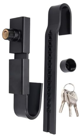 Serrure en acier pour remorque - Cadenas antivol résistant pour conteneurs | Serrure réglable pour portes de chargement de camions, remorques et entrepôts | Cadenas de sécurité pour Tr