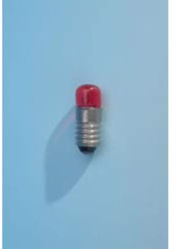 Lampe mit Schraubsockel rot l