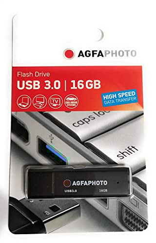AgfaPhoto USB 3.2 Gen.1 16 GB Schwarz