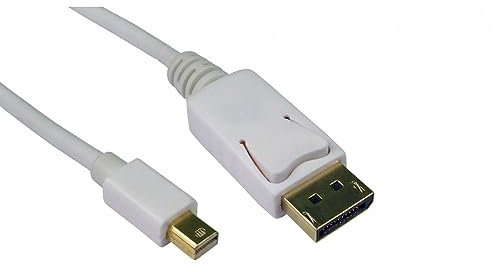 rhinocables Mini DisplayPort to Display Port Cable Lead compatible for Mac Macbook Pro Monitor Visual (1m)